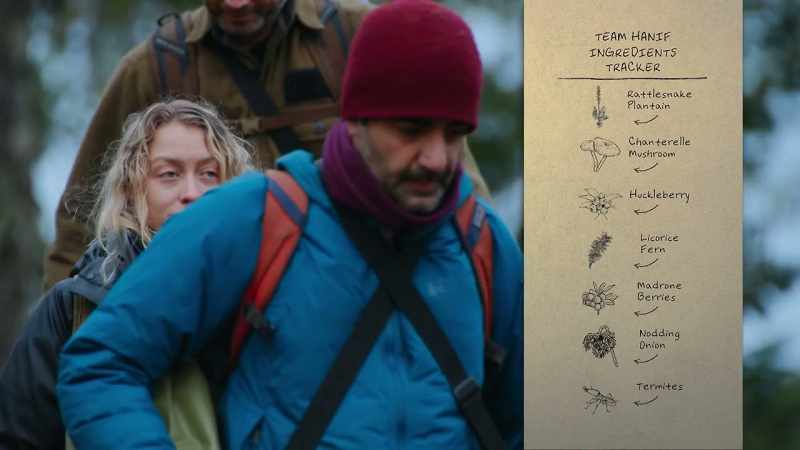 Spending days in wilderness to forage