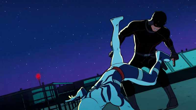 [Spider-Man grunts]