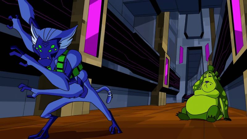 >> Spidermonkey: [ SCREECHES ]