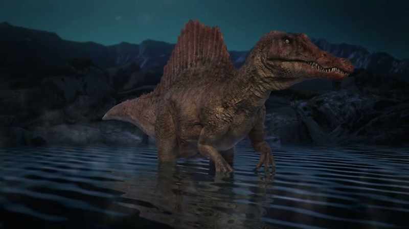 SPINOSAURUS HUNTED LIKE A CROCODILE