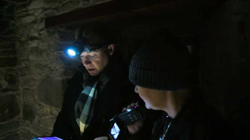 Spirits, will you please come forward in front of the fireplace?