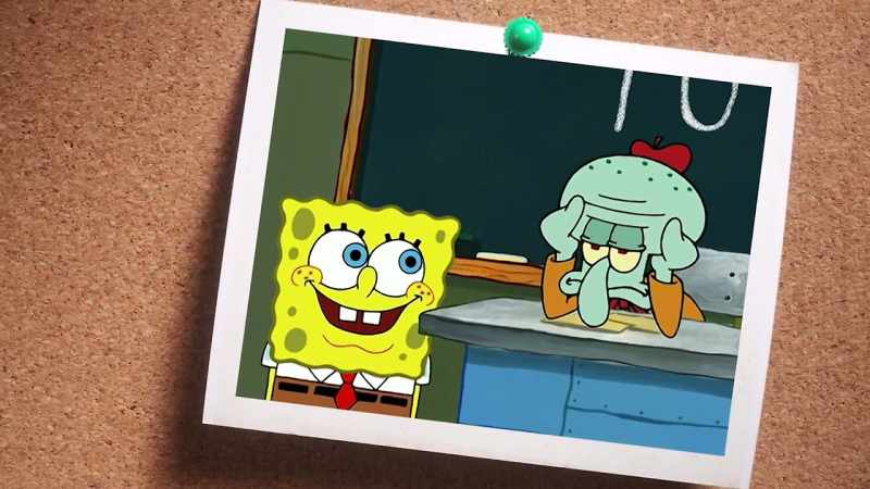 Spongebob never could see how poorly