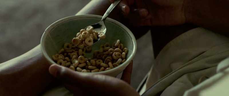 (spoon clattering)