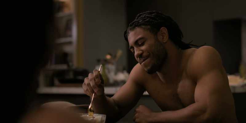 (SPOON CLATTERS) -(CHUCKLES)