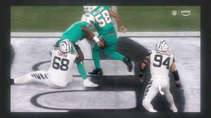 SPORTSCASTER: That's a neurological response