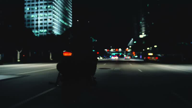 One bike's pulled off