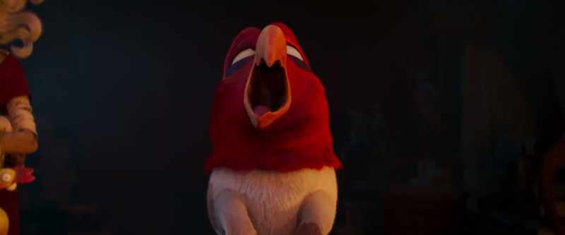 [squawks, sneezes, barks]