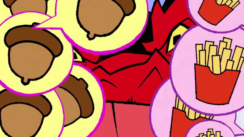 (squeaking) - (cooing)