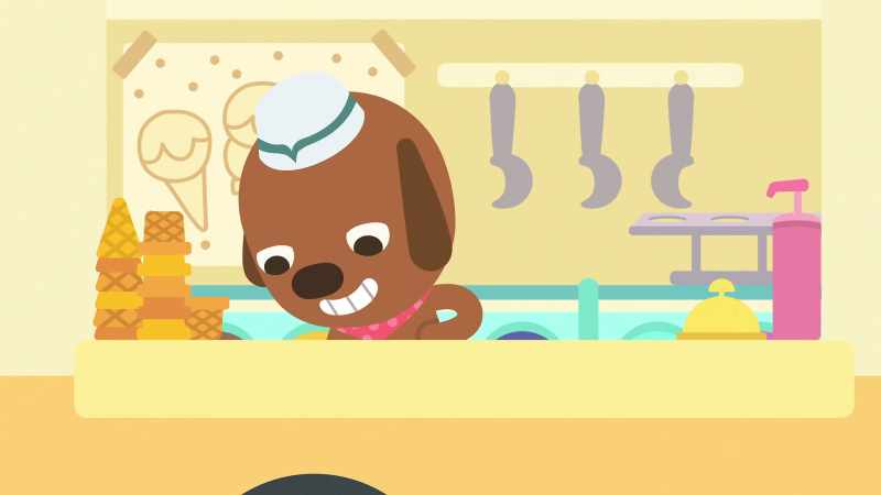 Squeaky, Squeakettes, here's your ice cream