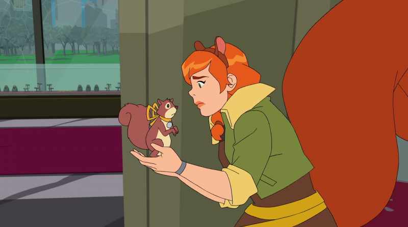 (SQUEALING AND SQUEAKING)