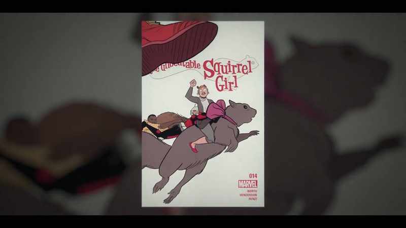 Squirrel Girl's superpower is being able to control squirrels