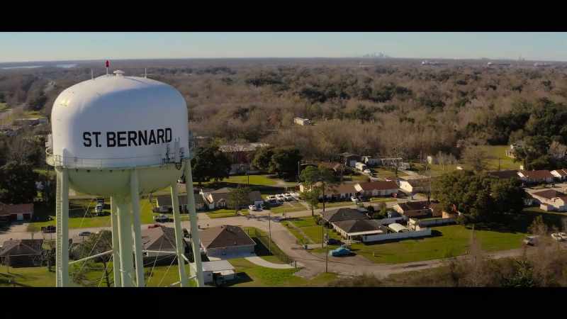 St. Bernard Parish, it's right next to New Orleans