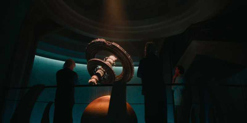 Stabilize it with propulsive lifts? Push it out into the heavens?