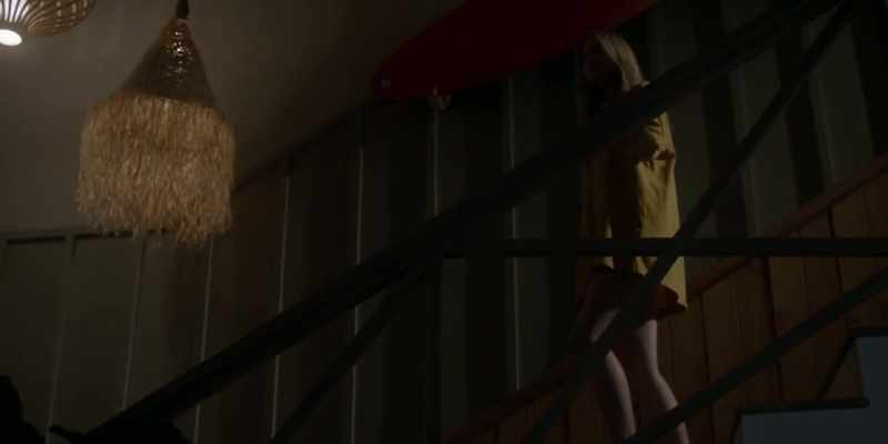 [STAIR CREAKS, INDISTINCT WHISPER ECHOES]