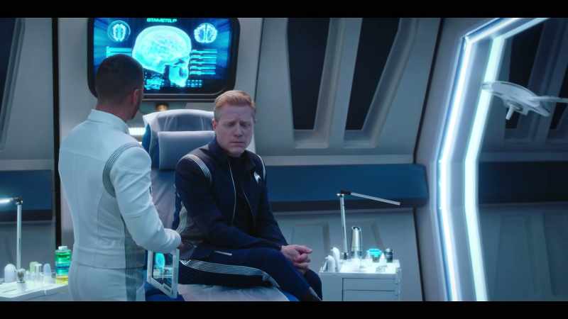 Stamets' scans show a restructuring