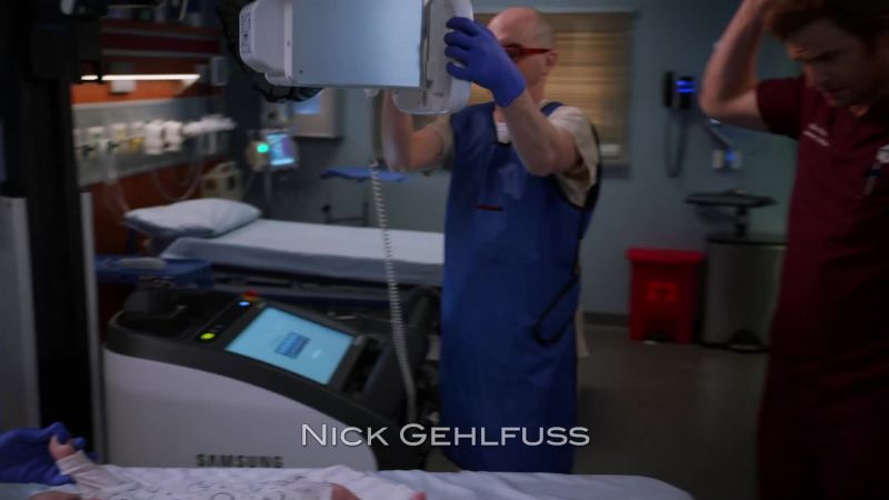 Stand back. - [X-RAY WHIRS, CLICKS]