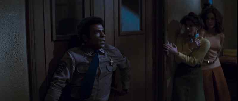 Starker! Lock the doors! Stay down, away from the windows!