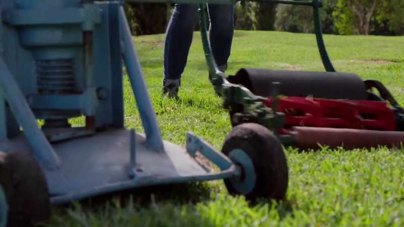 starting with the 1859 reel mower