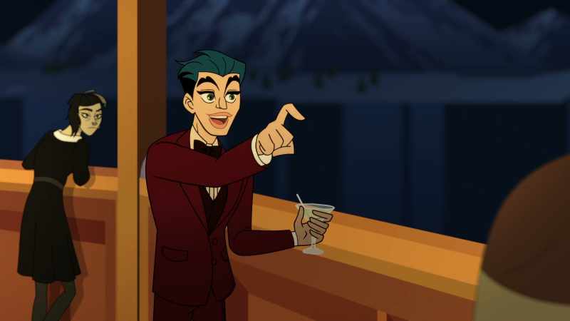 Stat, it's Vox Tux by the railing