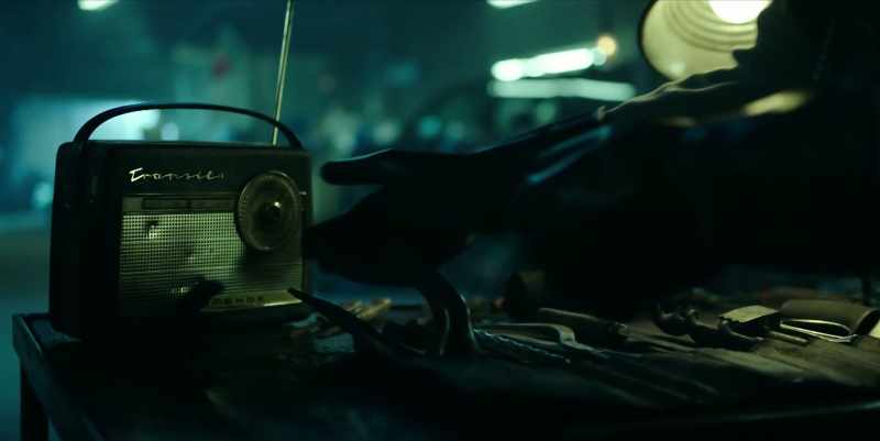 [static on radio]