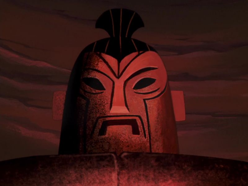 (STATUE RUMBLING)