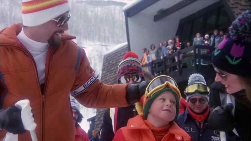Stay here and watch Mommy and Daddy speed down