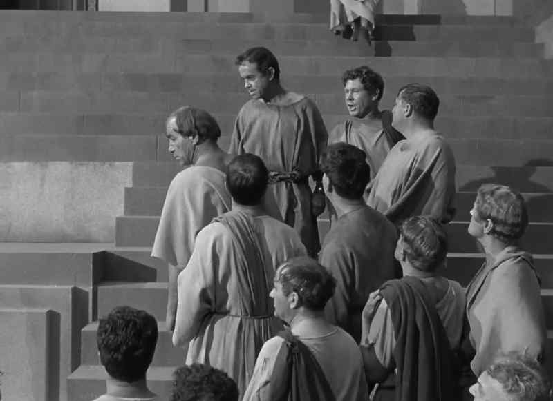 Stay, ho! Let us hear Mark Antony!