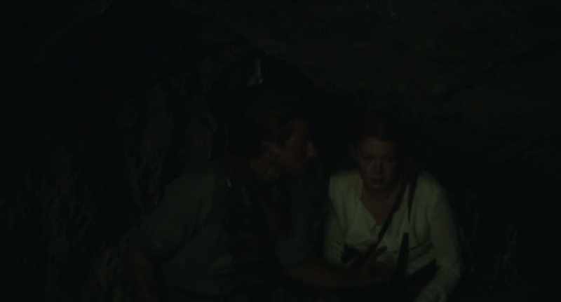 Stay quiet. Surprise is on our side