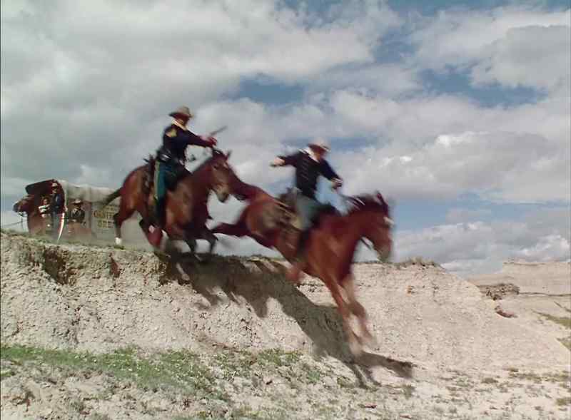 Stay with the wagon. Come on, Sergeant!