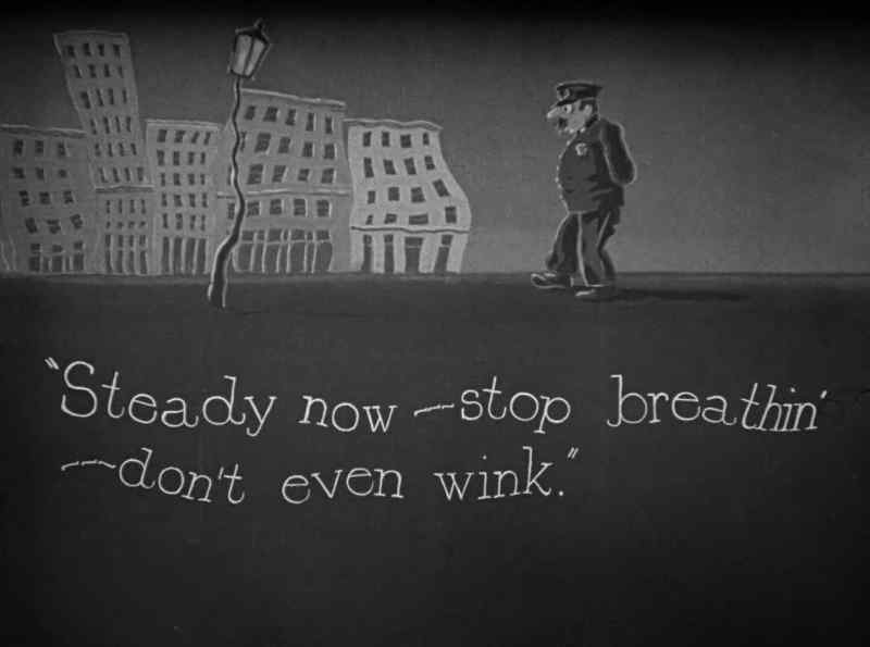 Steady now ~ stop breathin ~~ don't even wink