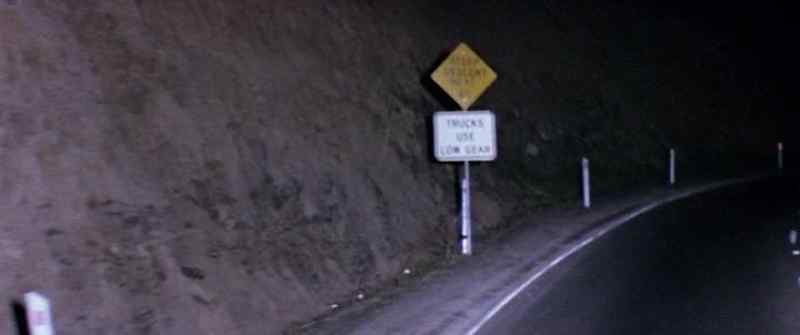 Steep descent