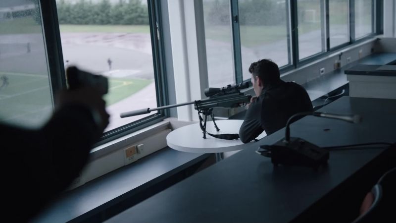 Step away from the weapon