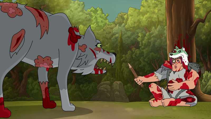 Step back. I'm not wounded