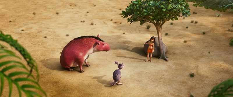 Step on me? How big is this Pelejo? - Oh he's about... Hmm