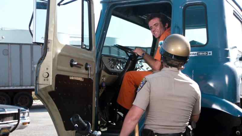 Step out of the cab