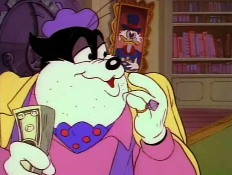 Step two, reveal surprise guest-- Scrooge