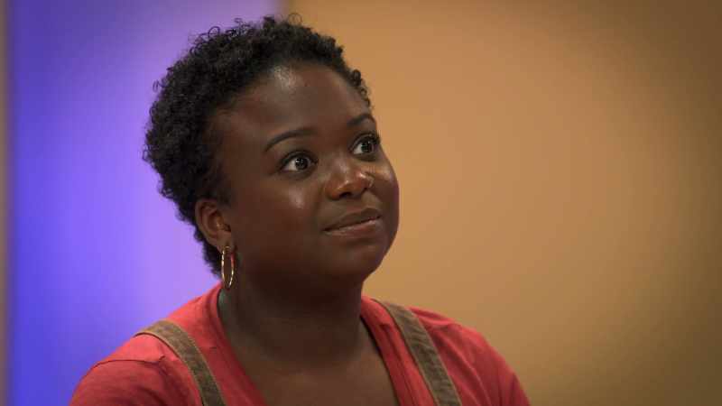 Stephenie's super nervous. I can feel her energy