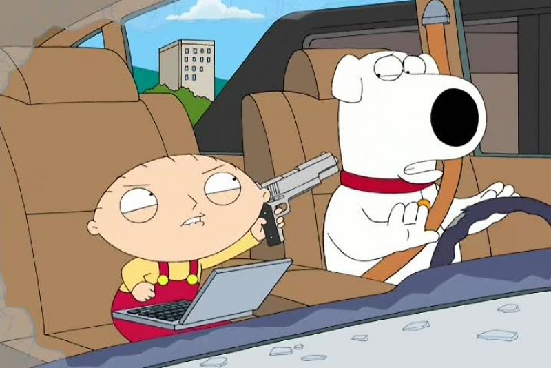 Stewie, for God's sake,th What are you trying to do?!