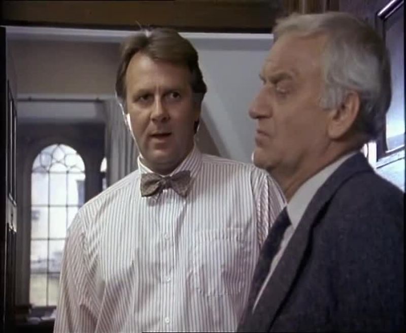 Still on the trail, eh, Morse?