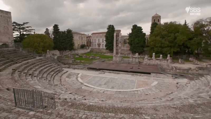Still today, Arles is shaped by this history
