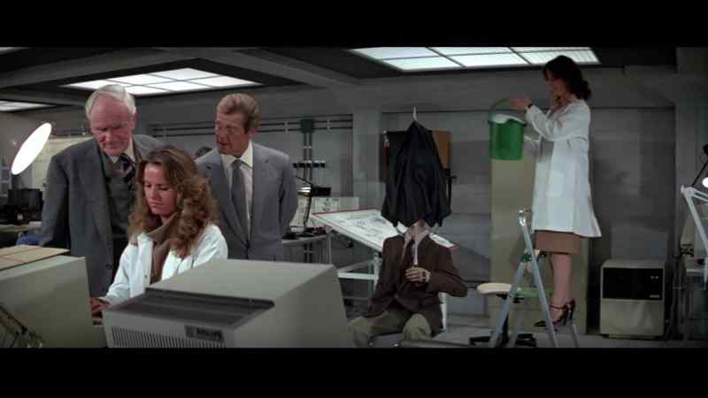 Stinging in the rain? - That's not funny, 007