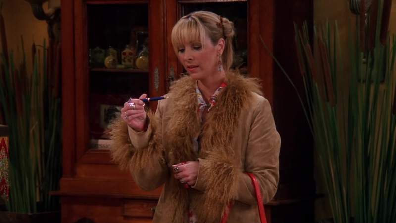 Sting's pen That he gave to Phoebe