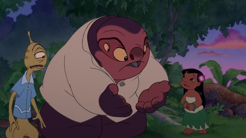 Stitch! Come back!