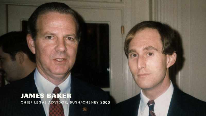 [Stone] In 2000, my old friend Jim Baker called me