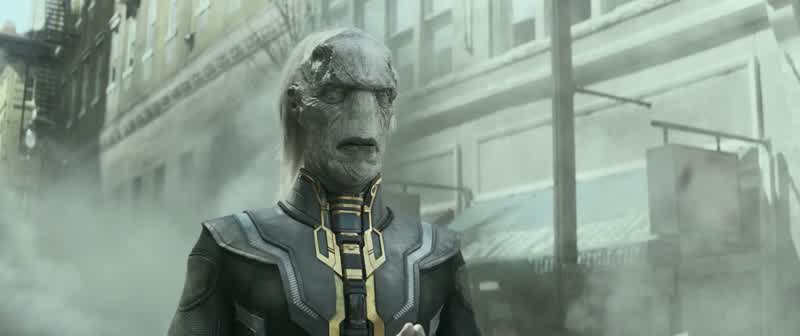 Does this chattering animal speak for youCertainly not I speak for myselfThere's no trespassing in this city and on this planetYou need to get lost Squidward They exhaust me