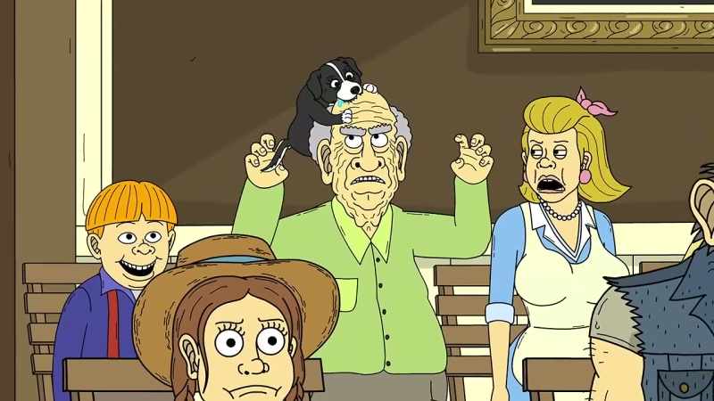 Stop, Dad!Look, Mrs. Pickles, Dad's a deputy now!