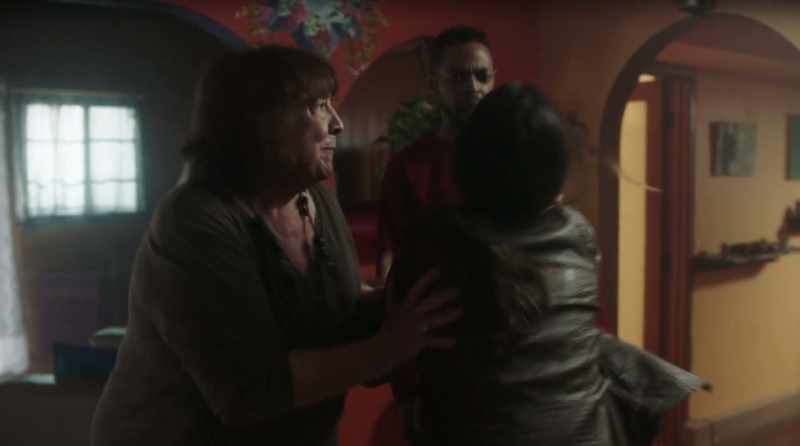 Stop! Eric, stop her, stop her! -The bedroom