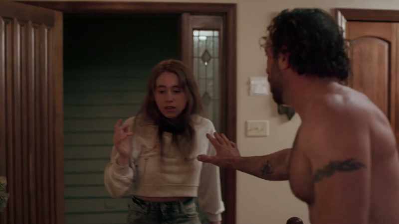 Stop! Look, she's a fucking kid!