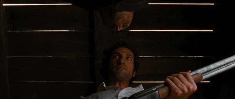 Stop, Madame Bernier! I've got the kid in my sights!
