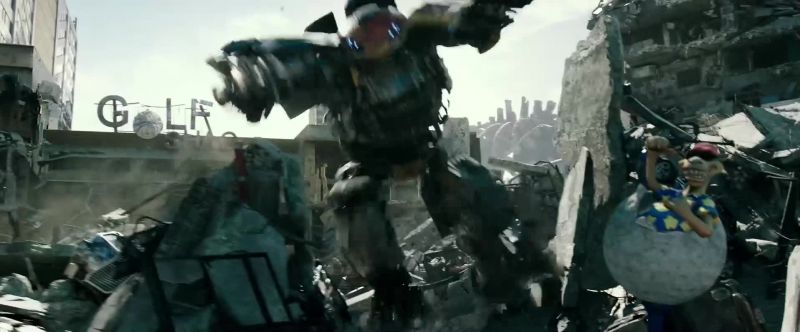 Stop. You are in violation of code ten, section 14, operation of an unregistered Jaeger. - Hang on